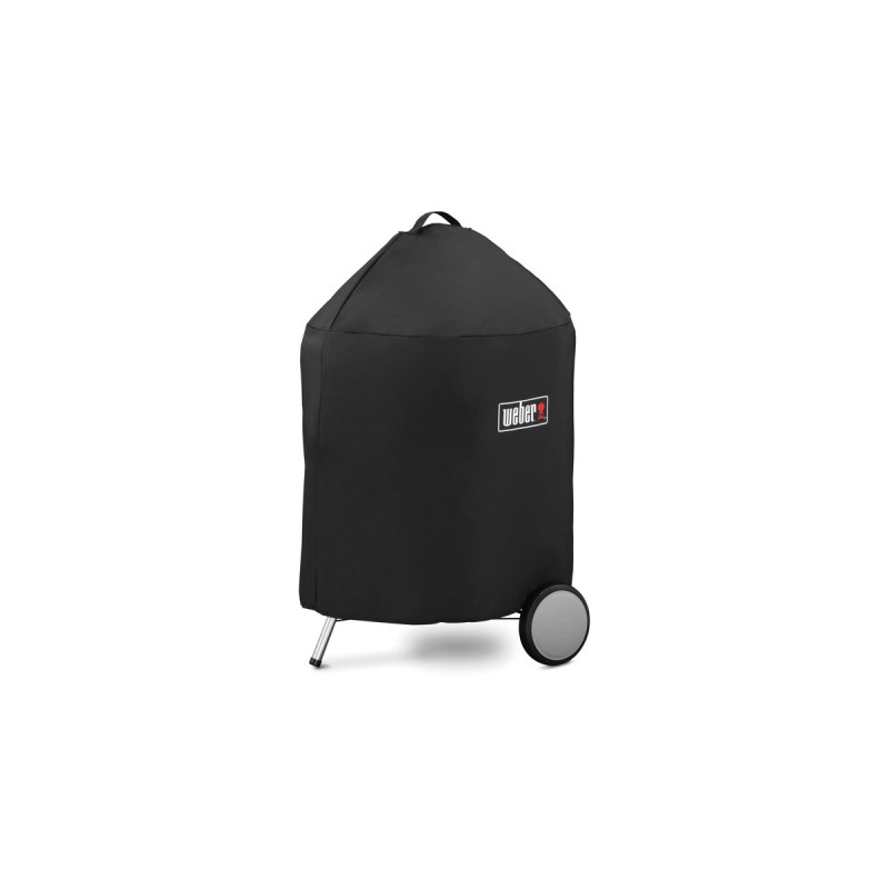 Weber Premium Abdeckhaube 7186, Schutzhaube(schwarz, Für Master-Touch Premium Holzkohlegrills)