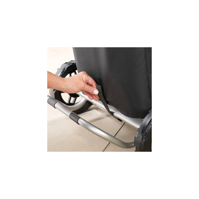 Weber Premium Abdeckhaube Traveler, Schutzhaube(schwarz, für Weber Traveler Gasgrill)