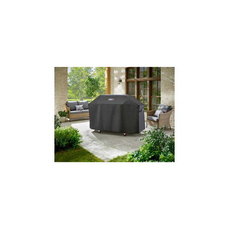 Weber Premium Abdeckhaube, Schutzhaube(schwarz, Weber Genesis SPX/E/S 435, 400)