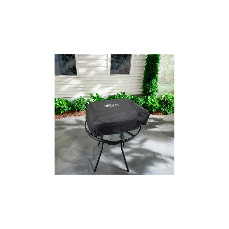 Weber Premium Abdeckhaube, für GP 56cm, Schutzhaube(schwarz, für SLATE GP Premium Plancha)