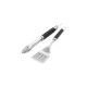 Weber Premium Grillbesteck, 2-teilig(edelstahl/schwarz, Wender und Grillzange)