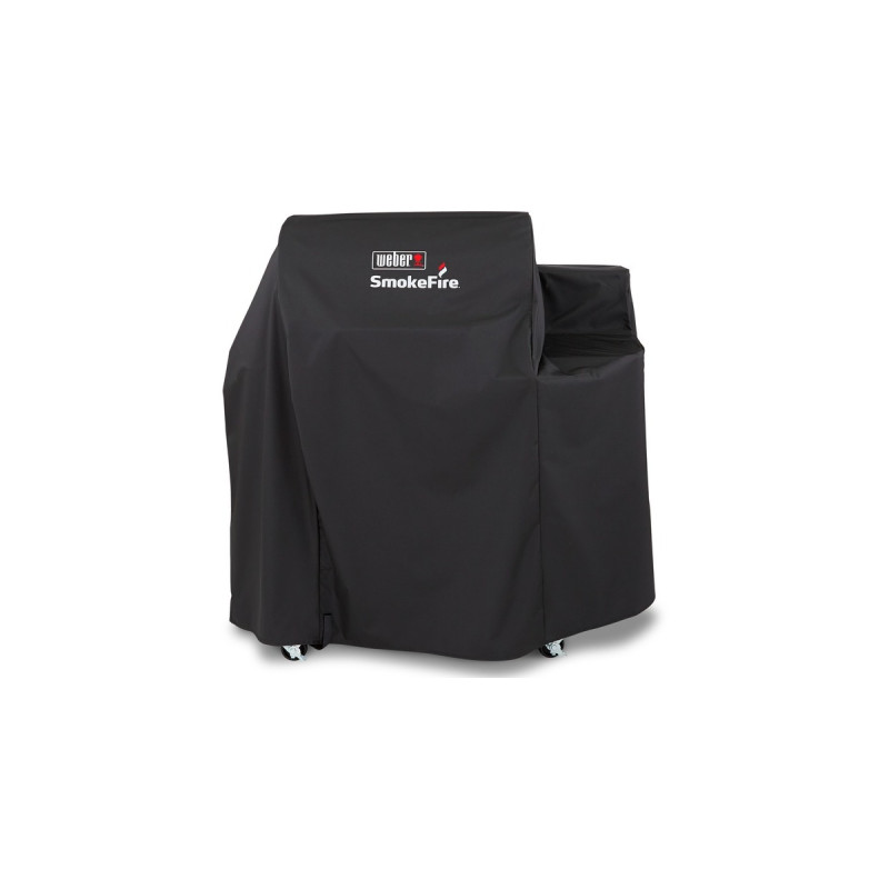 Weber Premium Haube, Schutzhaube(grau, Weber SmokeFire EX4 Holzpellet-Grill)