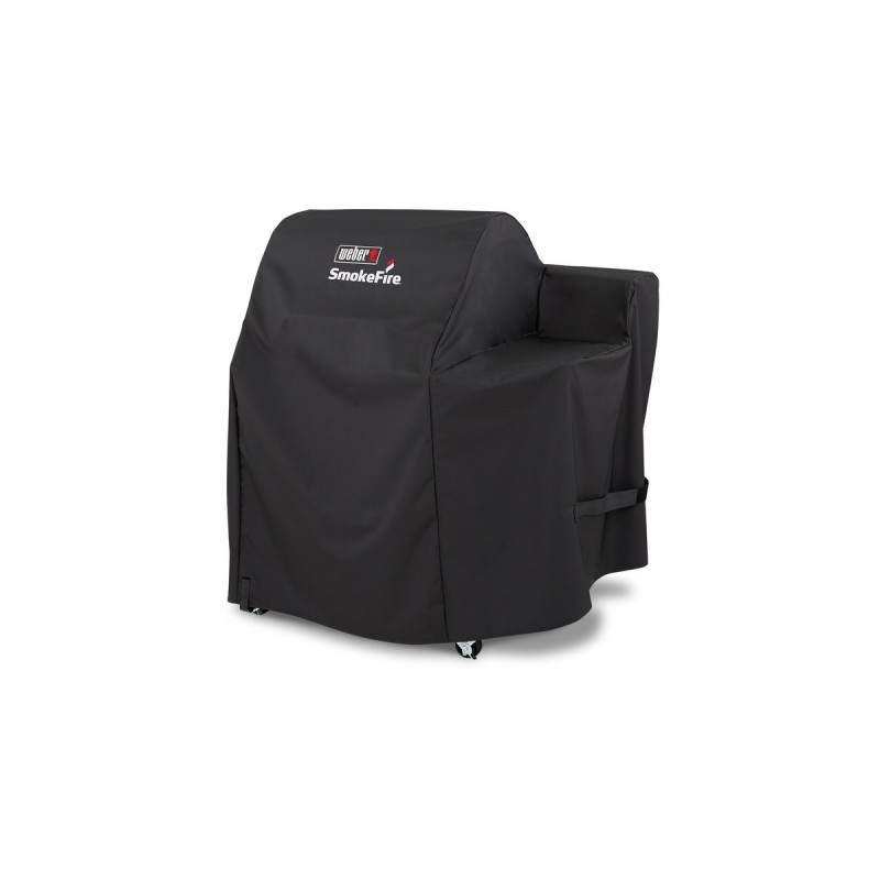 Weber Premium Haube, Schutzhaube(grau, Weber SmokeFire EX4 Holzpellet-Grill)