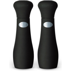 Weber Premium Salz-&Pfeffermühle 17093, Pfeffer-/Salzmühle(schwarz/silber)