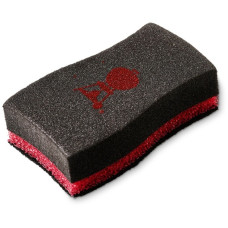 Weber Reinigungsschwamm 17688, Reinigungstücher(schwarz/rot, 2 Stück)