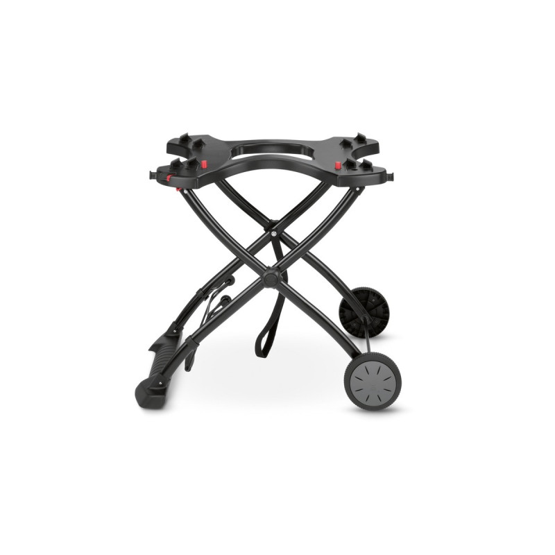 Weber Rollwagen Standard 6557, für Q1000 / Q2000 Serie, Camping-Untergestell(schwarz)