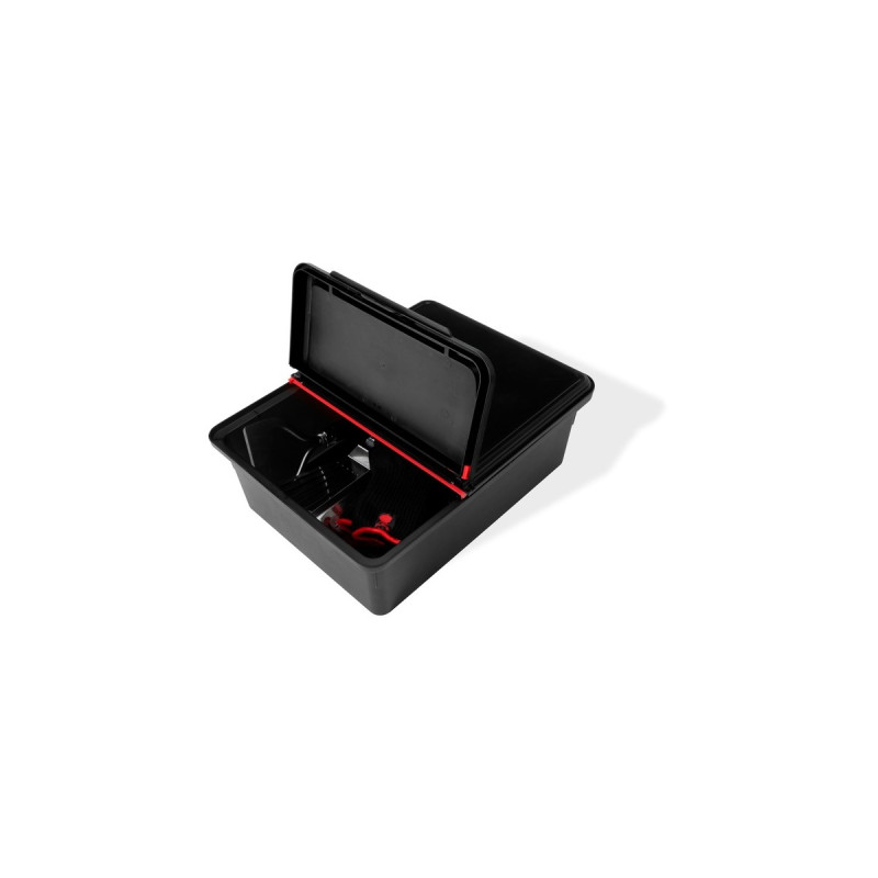 Weber Works Aufbewahrungsbehälter, einsetzbar in Seitentisch(schwarz, für SLATE GPD Premium Plancha)