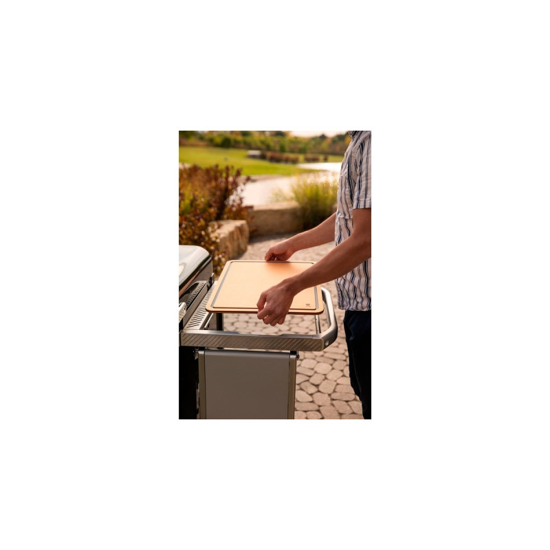 Weber Works Schneidebrett, einsetzbar in Seitentisch(für SLATE Premium Plancha GPD 76cm / GPSB 76cm)