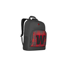 Wenger Crango, Rucksack(schwarz/dunkelrot, bis 40,6 cm (16"))