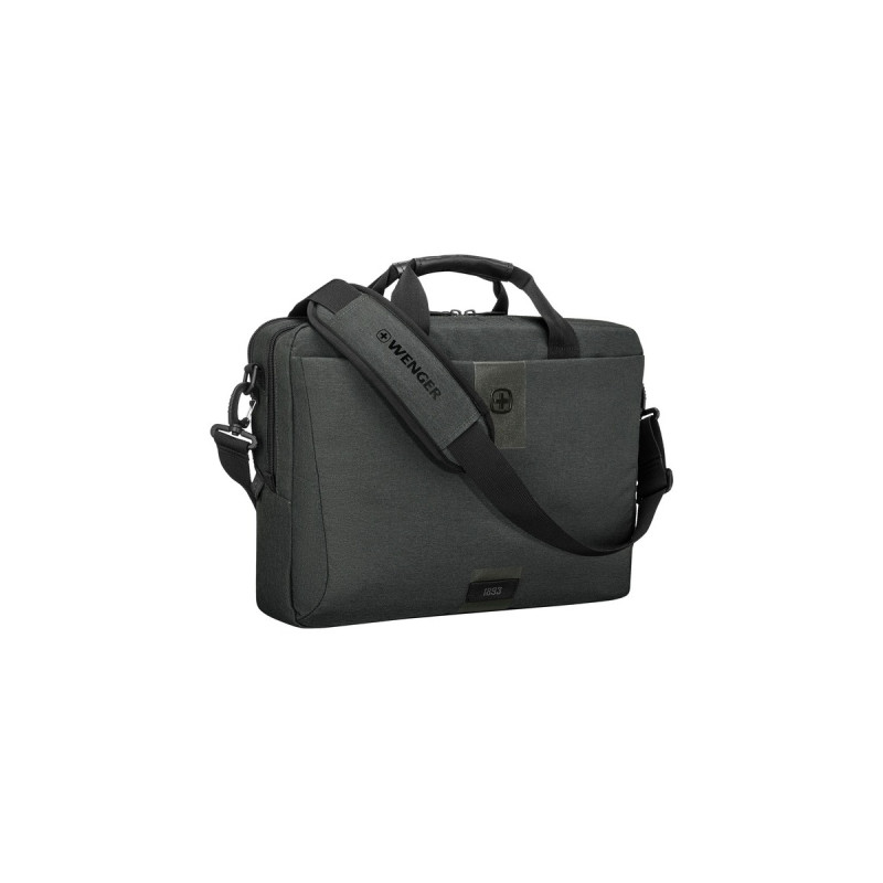 Wenger MX ECO Brief, Notebooktasche(grau, bis 40,7 cm (16
