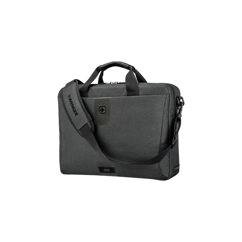 Wenger MX ECO Brief, Notebooktasche(grau, bis 40,7 cm (16
