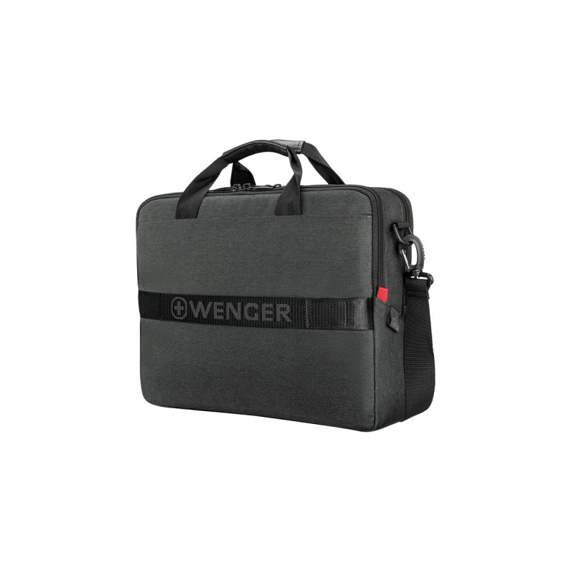 Wenger MX ECO Brief, Notebooktasche(grau, bis 40,7 cm (16