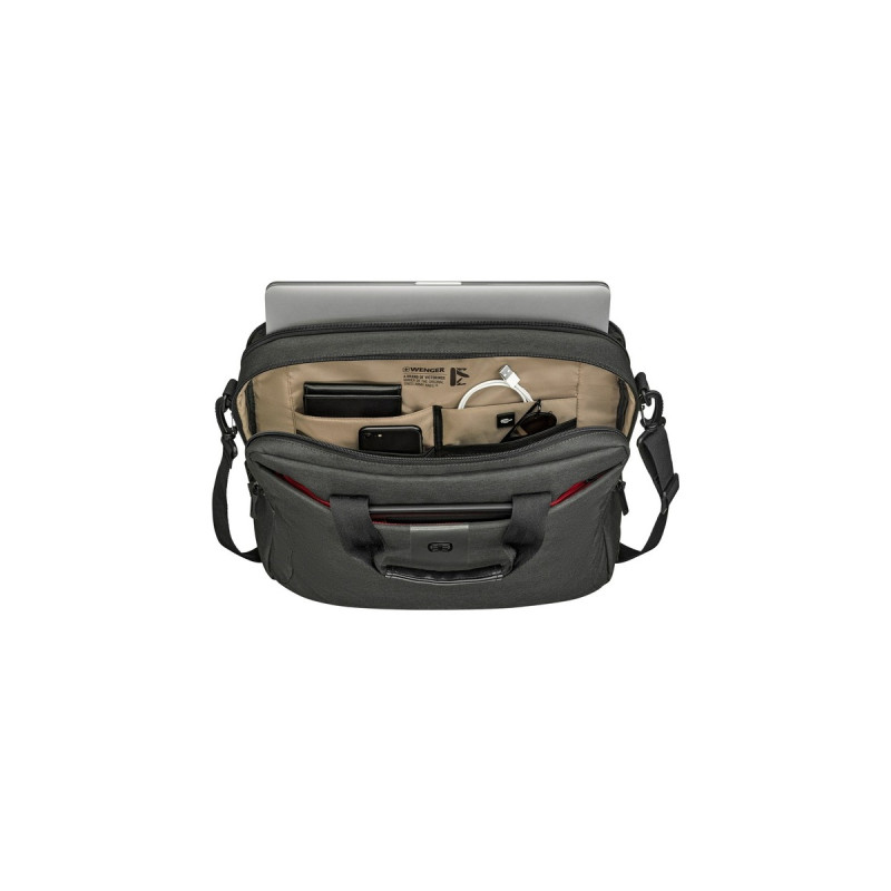 Wenger MX ECO Brief, Notebooktasche(grau, bis 40,7 cm (16