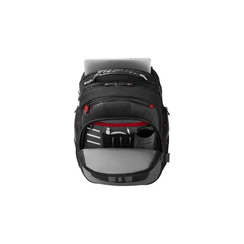 Wenger PEGASUS, Rucksack(schwarz/grau,bis 17