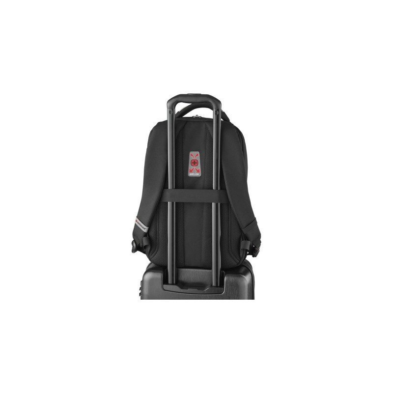Wenger PlayerMode, Rucksack(schwarz, bis 39,6 cm (15,6
