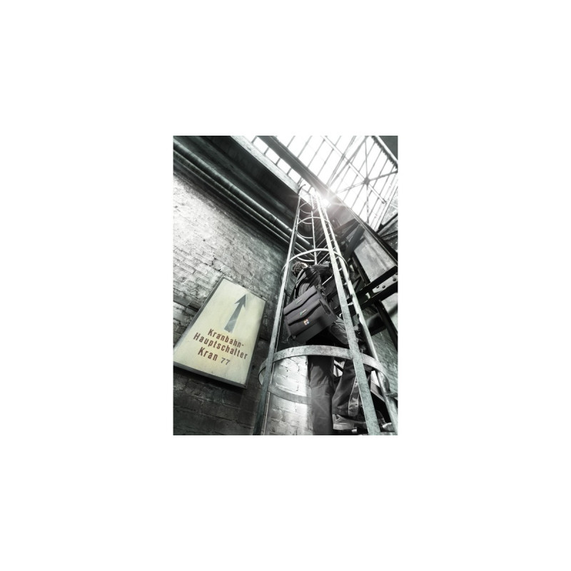 Wera 2go 2 Werkzeug-Container, Tasche(schwarz, mit Tragegriff und Schultergurt)