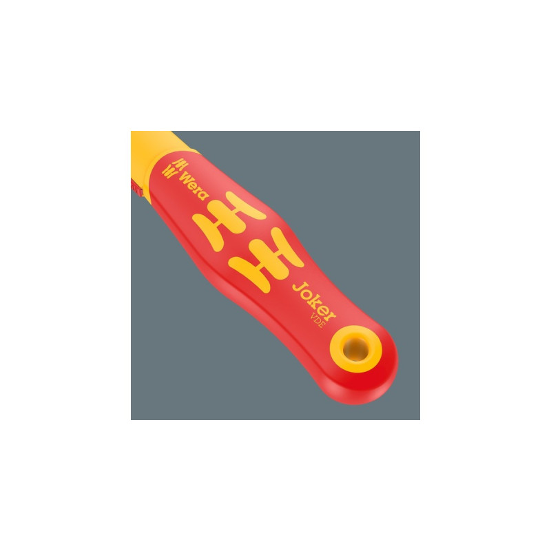 Wera 6004 Joker 4 Set 1 VDE, für SW 7-19, Schraubenschlüssel(rot/gelb, 4-teilig)