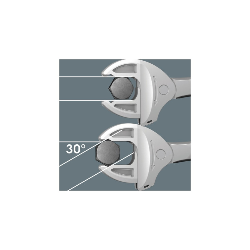 Wera 6004 Joker 4 Set 1, für SW 7-19, Schraubenschlüssel(4-teilig)