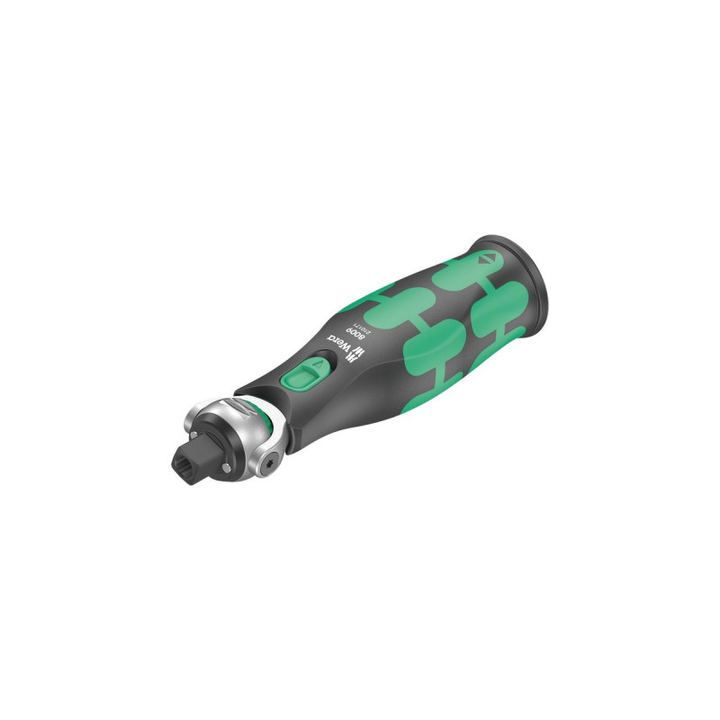 Wera 8009 Zyklop Pocket Set 2, 18-teilig, Bit-Satz(schwarz/grün, Umschaltknarre für 3/8