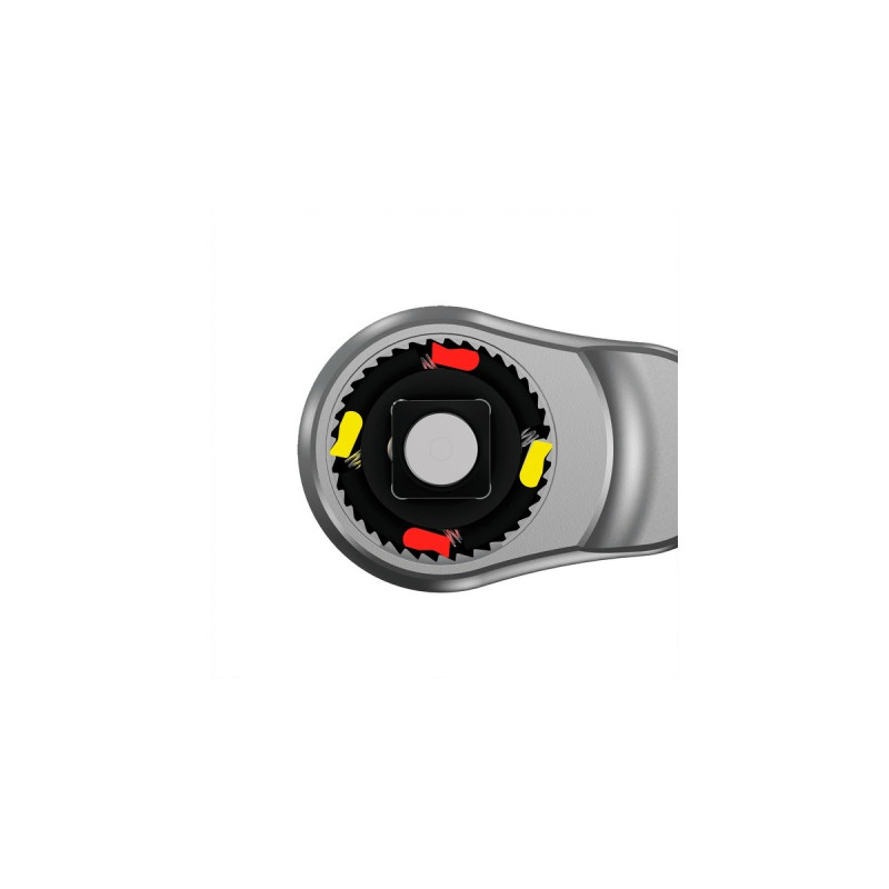 Wera 8100 SC 10 Zyklop Speed-Knarrensatz, zöllig, 28‑teilig, Werkzeug-Set(schwarz/grün, 1/2