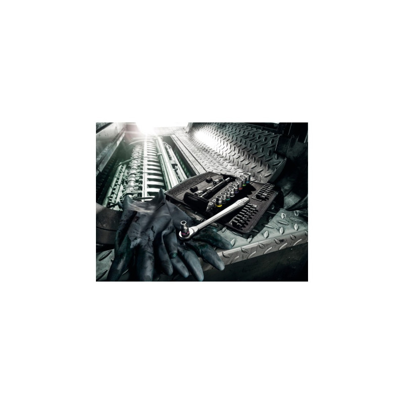 Wera 8100 SC 11 Zyklop Metal-Knarrensatz, zöllig, 1/2