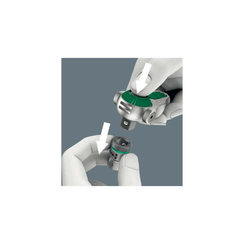 Wera 8100 SC 4 Zyklop Speed-Knarrensatz, zöllig, 1/2