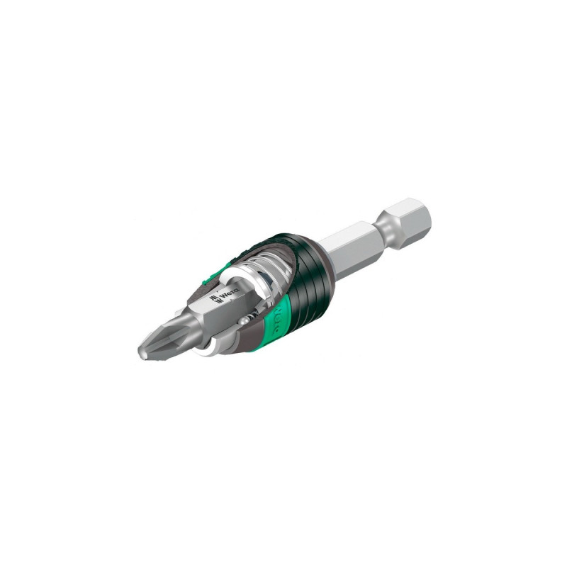 Wera 848/851/867/19 Metallspiralbohrer- & Bit-Satz(schwarz, 1/4