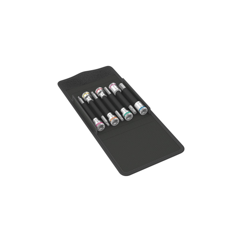 Wera 8740 B HF Imperial 1 Zyklop Bitnuss-Satz, Bit-Satz(7-teilig, 3/8