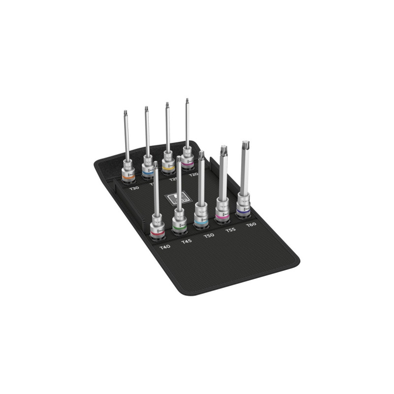 Wera 8767 C HF 3 Zyklop Bitnuss-Satz TORX, Bit-Satz(9-teilig, 1/2
