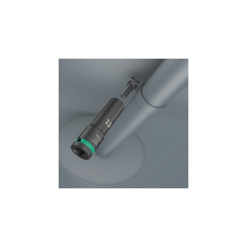 Wera 8790 C Impaktor Deep Set 1, 11‑teilig, Steckschlüssel(schwarz, 1/2