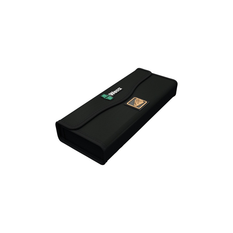 Wera 9463 Textile Box für Kraftform Kompakt H 1, leer, Werkzeugbox(schwarz, für Knarren-, Steckschlüssel- und Bit-Satz 41-teilig)