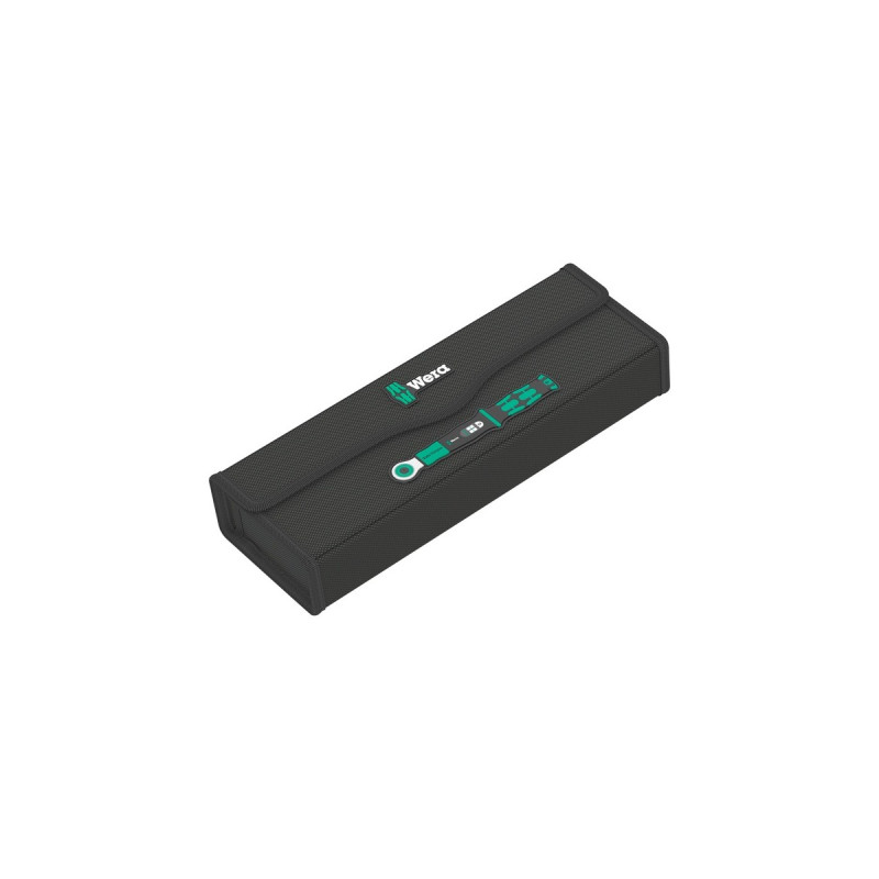 Wera 9472 Textile Box für Safe-Torque, leer, Werkzeugbox(schwarz, für Drehmomentschlüssel-Satz 23-teilig)