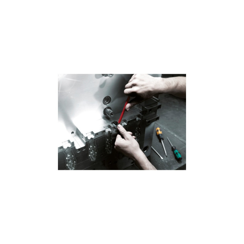 Wera 950/9 Hex-Plus Multicolour Imperial 2 Winkelschlüssel-Satz, Schraubendreher(schwarz, 9-teilig, zöllig, mit Halteclip)