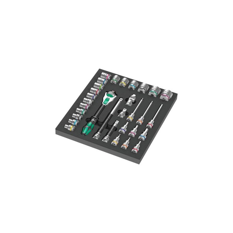 Wera 9722 Schaumstoffeinlage 8000 C Zyklop 1/2