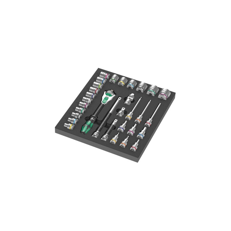 Wera 9722 Schaumstoffeinlage 8000 C Zyklop 1/2