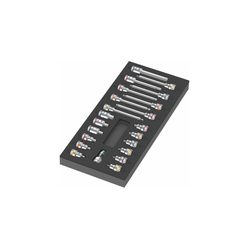 Wera 9723 Schaumstoffeinlage Zyklop B 3/8