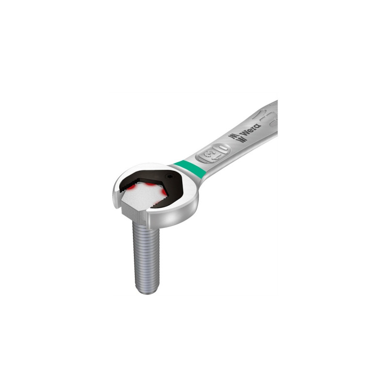 Wera 9730 Schaumstoffeinlage 6000 Joker Set 1, 11‑teilig, Werkzeug-Set(schwarz/grau, Maul-Ringratschenschlüssel-Satz, in Schaumstoffeinlage für Werkstattwagen)