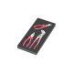 Wera 9780 Schaumstoffeinlage KNIPEX Zangen-Set 1, 3‑teilig(schwarz/grau, in Schaumstoffeinlage für Werkstattwagen)
