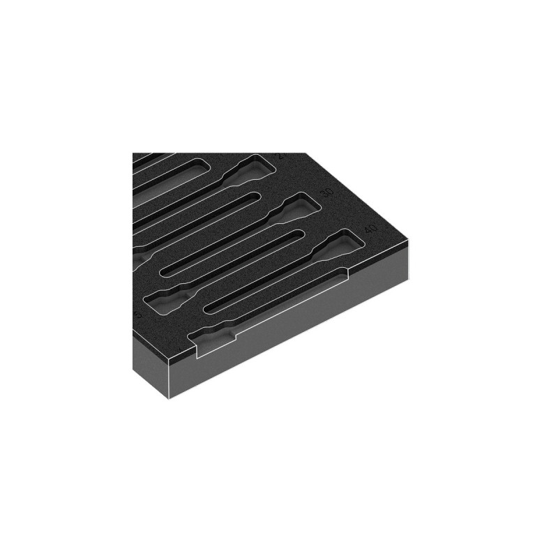 Wera 9823 Schaumstoffeinlage für Zyklop B 3/8