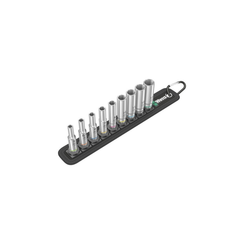 Wera Belt A Deep 1 Steckschlüsseleinsatz-Satz, 1/4