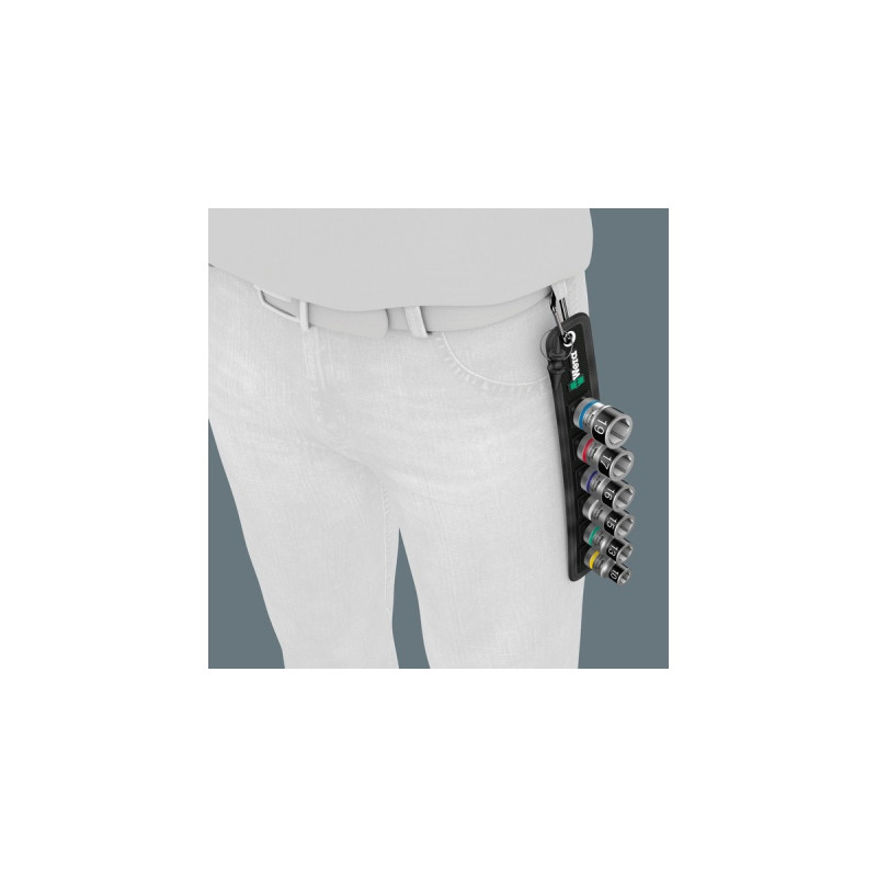 Wera Belt C 1 Zyklop Steckschlüsseleinsatz-Satz, 1/2