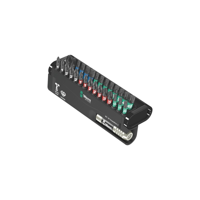 Wera Bit-Check 30 Impaktor 2, 1/4