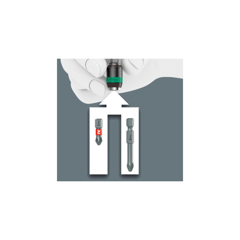 Wera Bit-Safe 61 Universal 1, 1/4