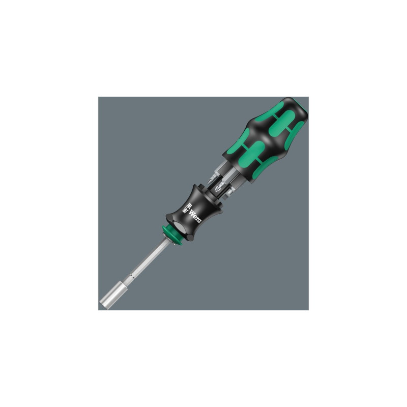 Wera Bit-Set Kraftform Kompakt 28 SB, Bit-Satz(inkl. Steckgriff und Verlängerung, 1/4