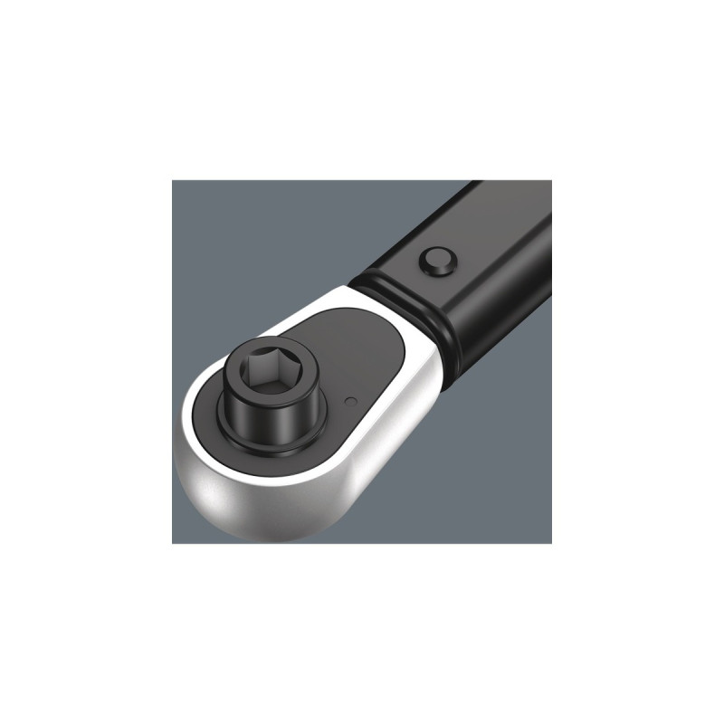 Wera Drehmoment-Schlüssel mit Umschaltknarre Click-Torque A6 Set 1, Drehmomentschlüssel(schwarz/grün, Abtrieb 1/4