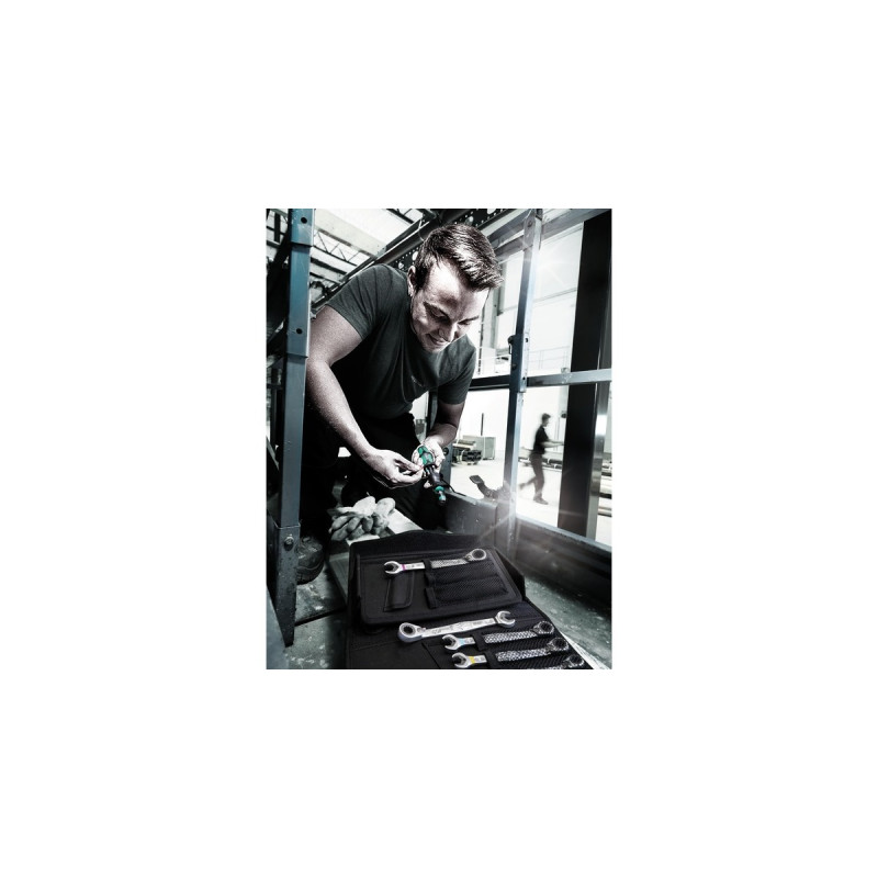 Wera Joker Switch Maul-Ringratschen-Schlüssel, 19mm, Schraubenschlüssel(umschaltbar, mit Haltefunktion)