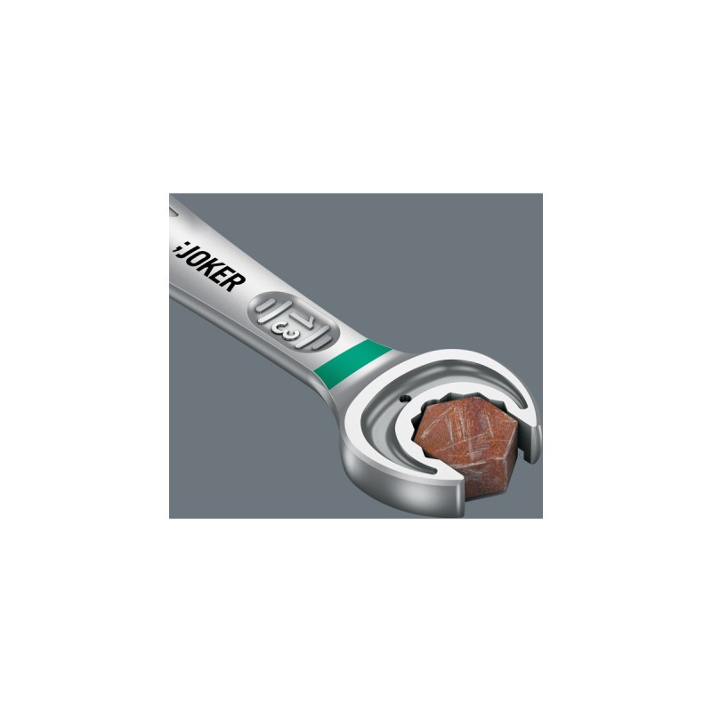 Wera Joker Switch Maul-Ringratschen-Schlüssel, 19mm, Schraubenschlüssel(umschaltbar, mit Haltefunktion)