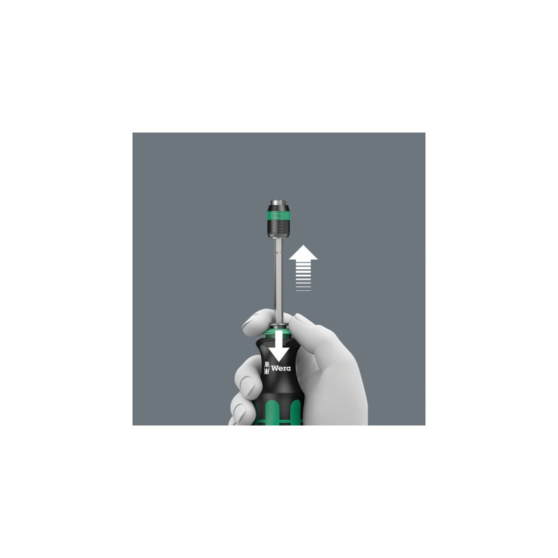 Wera Kraftform Kompakt 20 Tool Finder 1, 7-teilig, Bit-Satz(integriertes Magazin)