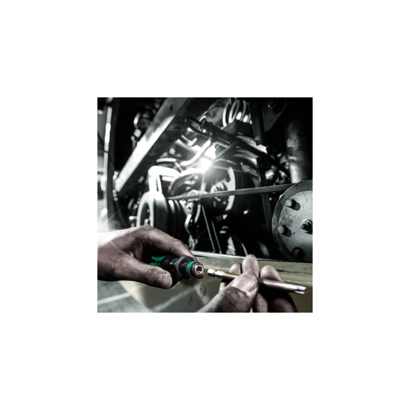 Wera Kraftform Kompakt 22, 7-teilig, Steckschlüssel(schwarz/grün, integriertes Magazin)