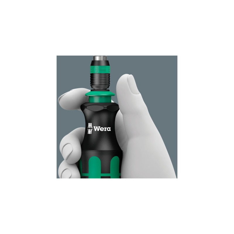 Wera Kraftform Kompakt 26, 7-teilig, Bit-Satz(schwarz/grün, integriertes Magazin)
